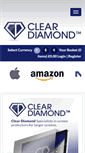 Mobile Screenshot of clear-diamond.com